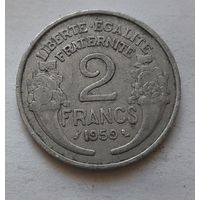 2 франка 1959 г. Франция