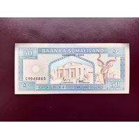 Сомалиленд 50 шиллингов 2002 UNC