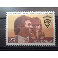 Австралия 1983 Союз молодежи Австралии - 50 лет