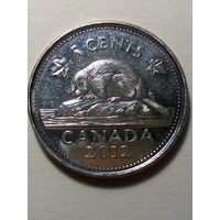 5 цент Канада 2012