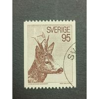 Швеция 1972. Европейская косуля. Полная серия