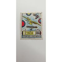 Чехословакия 1977. Международная выставка марок - Ранняя авиация