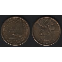 США km310 1 доллар 2000 год (D) Сакагавея (f0