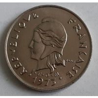 Новая Каледония 10 франков, 1973 (14-3-23(в))