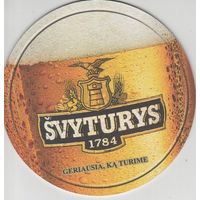 Подставку под пиво "Svyturys"/Литва/.