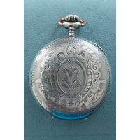 Карманные часы ''Петровскiе'' серебро 1900-е годы с рубля!!!