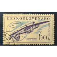 Чехословакия 1960 история авиаций наклейка.