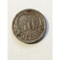 Венгрия 10 филлер 1940
