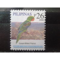 Филиппины 2008 Стандарт, попугай** Михель-1,9 евро