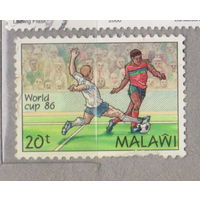 Спорт футбол Малави 1986 год  лот 17 менее 5 % от каталога ЧИСТАЯ