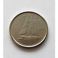 Канада 10 центов, 2003