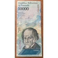 Банкнота ВЕНЕСУЭЛА 10000 БОЛИВАР 2017 ГОД