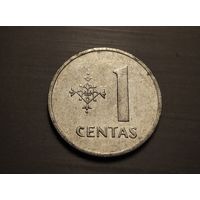 1 цент 1991 года. Литва.