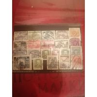 Набор марок старой Польши