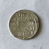 Монета 3 гроша 1600 год (Рига) Сигизмунд lll РЕДКИЙ