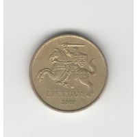 10 центов Литва 2007 Лот 7658