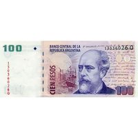 Аргентина 100 песо образца 2003 года UNC p357a(5)