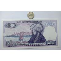 Werty71 Турция 1000 Лир 1986 UNC банкнота 1970 Хоттабыч