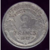 2 Франка 1947 год В Франция