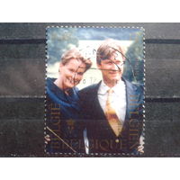 Бельгия 1999 Кронпринц Филипп с женой