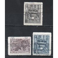 Индустрия Чехословакия 1951 год серия из 3-х марок
