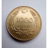 Турция. 1000 лир 1990 г