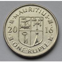Маврикий 1 рупия, 2016 г.