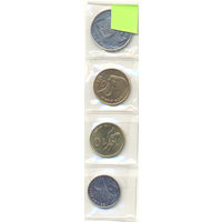 Замбия комплект монет (4 шт.) 2012