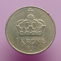 Норвегия 1 крона 1991