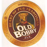Подставку под пиво "Old Bobby".