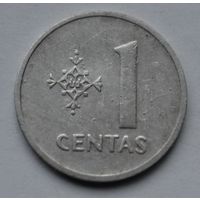 Литва, 1 цент 1991 г.