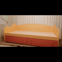 Детская кровать под матрас 90х200см
