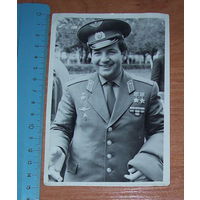 Любительское фото космонавта,дважды героя Советского Союза-- Климук Петр Ильич.Оригинал.