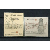 Финляндия - 1979 - Европа (C.E.P.T.) - История почты - [Mi. 842-843] - полная серия - 2 марки. MNH.  (Лот 171AY)