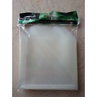 Пластиковые конверты 100 шт, CD/DVD, толщина 80 г/мкм