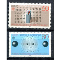 Германия (ФРГ) - 1983г. - Европа - полная серия, MNH с отпечатком [Mi 1175-1176] - 2 марки