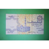 Банкнота 25 пиастров Египет 1985 - 2008 г.