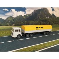 Модель грузового автомобиля MAN (20). Масштаб НО-1:87.