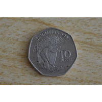 Маврикий 10 рупий 1997