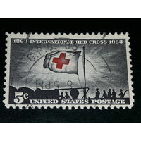 США 1963 Медицина. 100 лет Международному Красному кресту