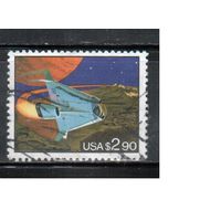 США-1993, (Мих.2375) , гаш., Космос (одиночка),