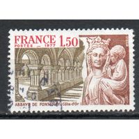 Туризм Франция 1977 год серия из 1 марки