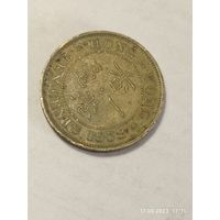 Гонконг 10 центов 1958 года