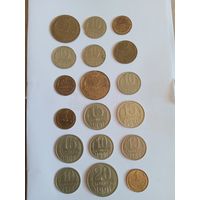 Браки монет СССР 18 штук.