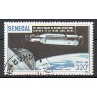 Космос Сенегал 1987 год серия из 1 марки