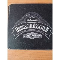 Подставка под пиво "Bergschlsschen".