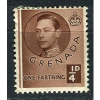 Британские колонии - Гренада - 1937/1950 - Король Георг VI 1/4P - [Mi.123b] - 1 марка. MH.  (Лот 47EW)-T25P3