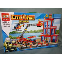 Конструктор аналог LEGO. Пожарная машина 2. Цена снижена.