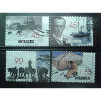 Антарктические территории 1999 Экспедиция Мавсона 1911-14 гг. Полная серия Михель-5,0 евро