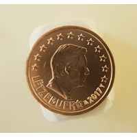 1 евроцент 2017 Люксембург UNC из ролла